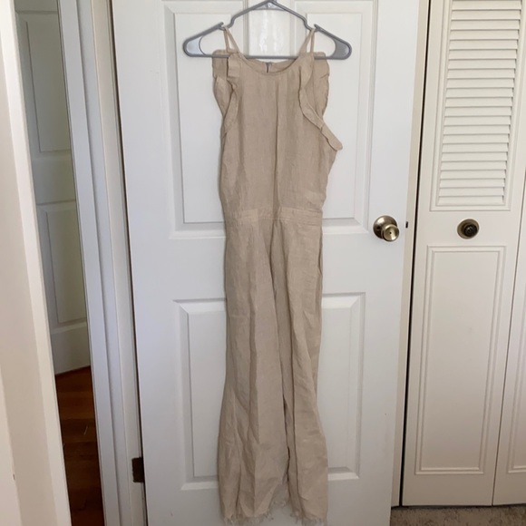 Blank NYC creme jumpsuit - Picture 2 of 5
